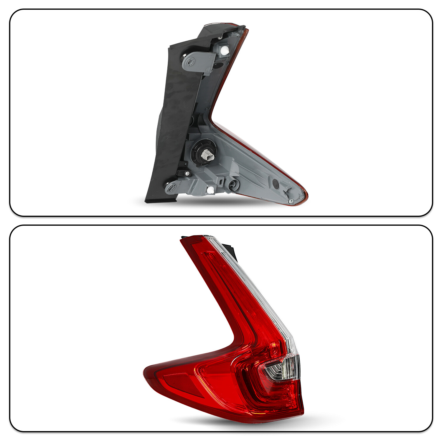 Left Driver Side OE Style Outer Tail Light For 2017-2019 Honda CRV 17-19