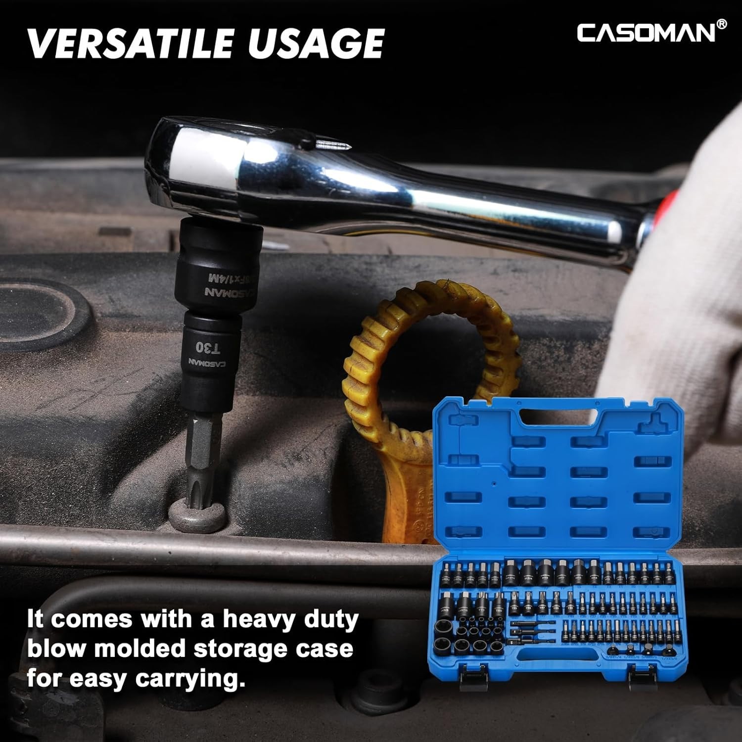 Professional 71-Piece Hex & Torx Socket Bundle