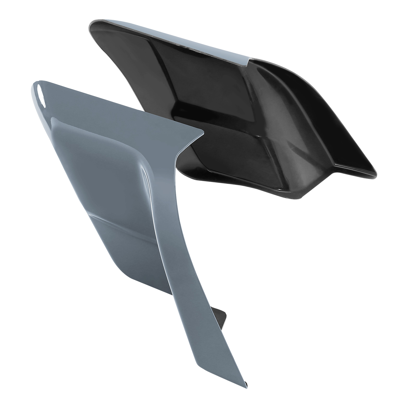 Stretched Side Covers Panel For Harley Road Glide King 14-Up 16 15 Gunship Gray