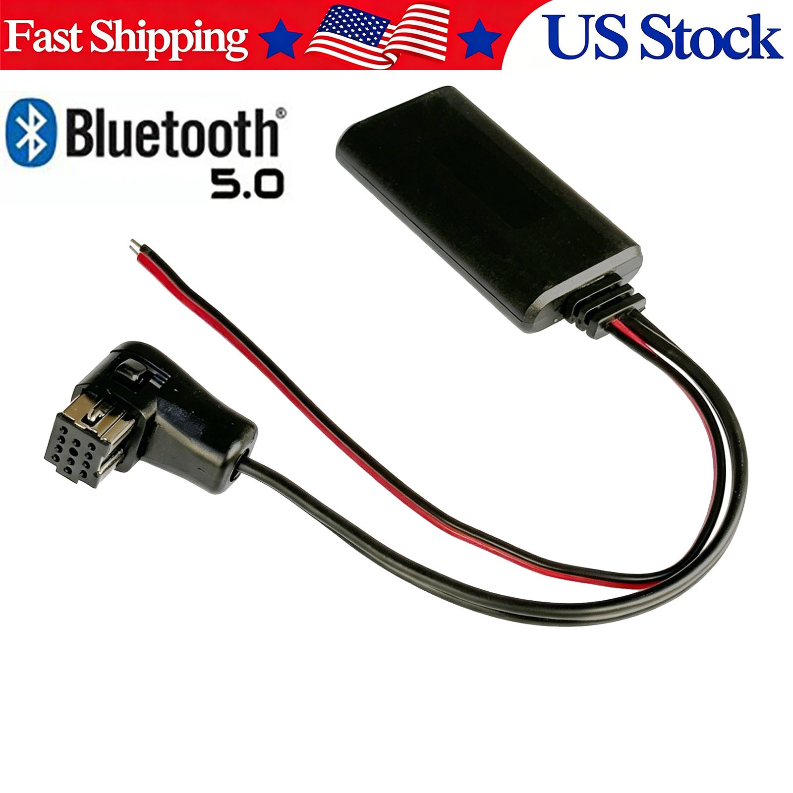 Bluetooth 5.0 Adapter Aux For Pioneer FH-P4000 P4100 P4100R P5000MP IP-BUS