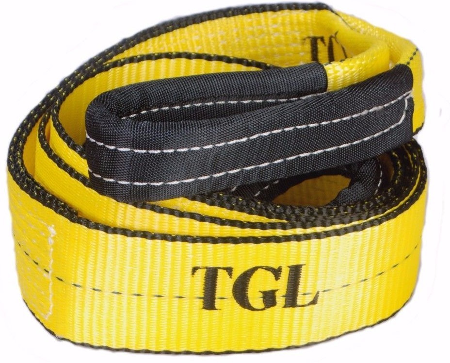 3″ X 8FT 30,000 LB Tree Saver Winch Recovery Tow Pull Strap 4X4 Offroad