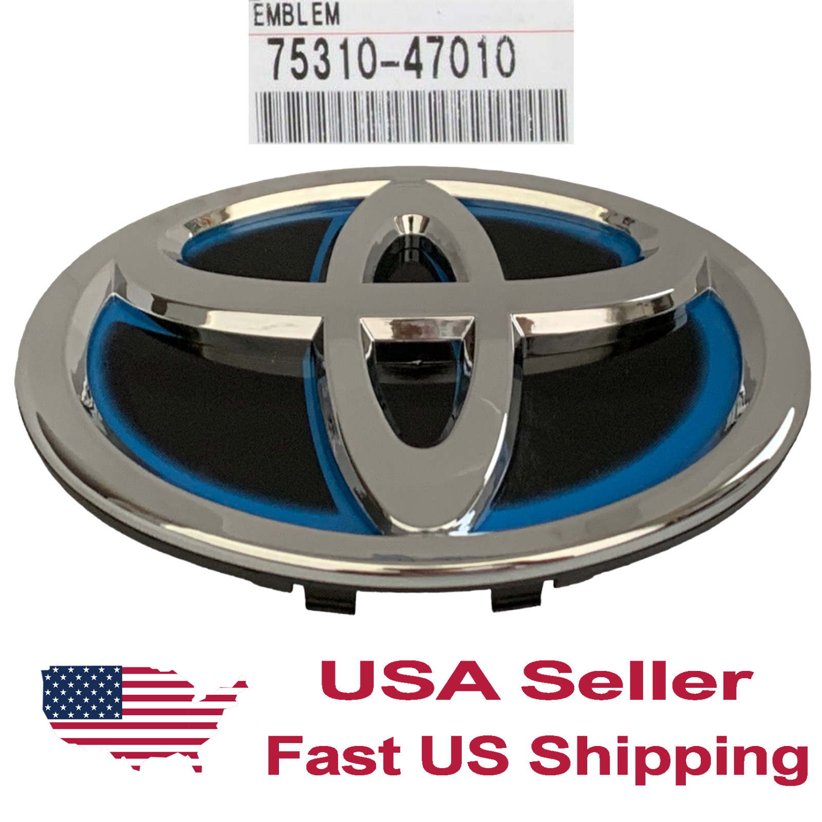 Front Grille Emblem Logo fit for Toyota Prius V Hybrid 2010 2011 2012 2013 2014
