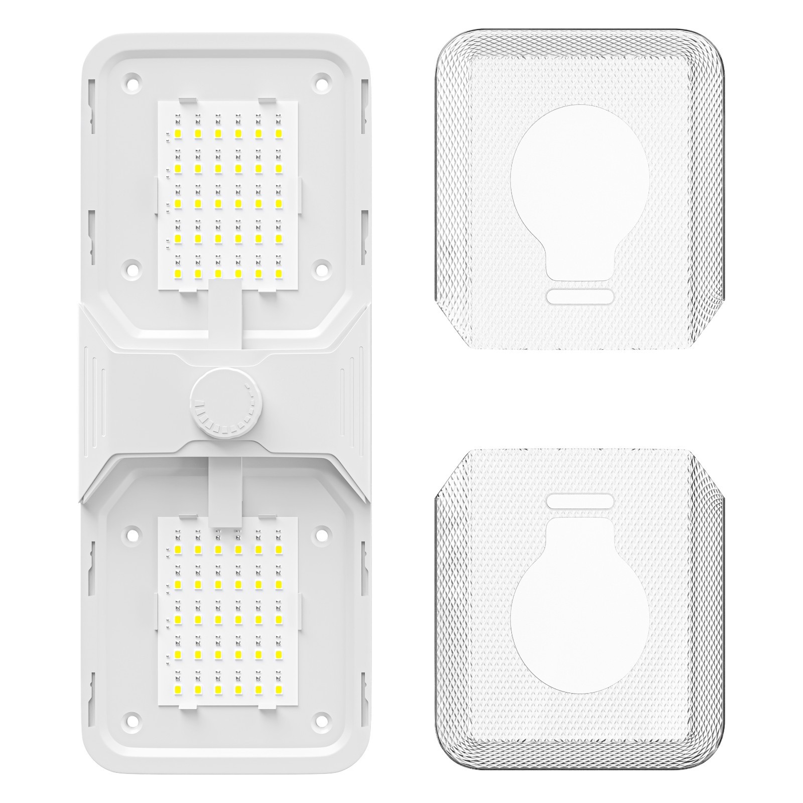 5 Pack Upgraded Super Bright DC 12V Led RV Ceiling Double Dome Light RV Interior