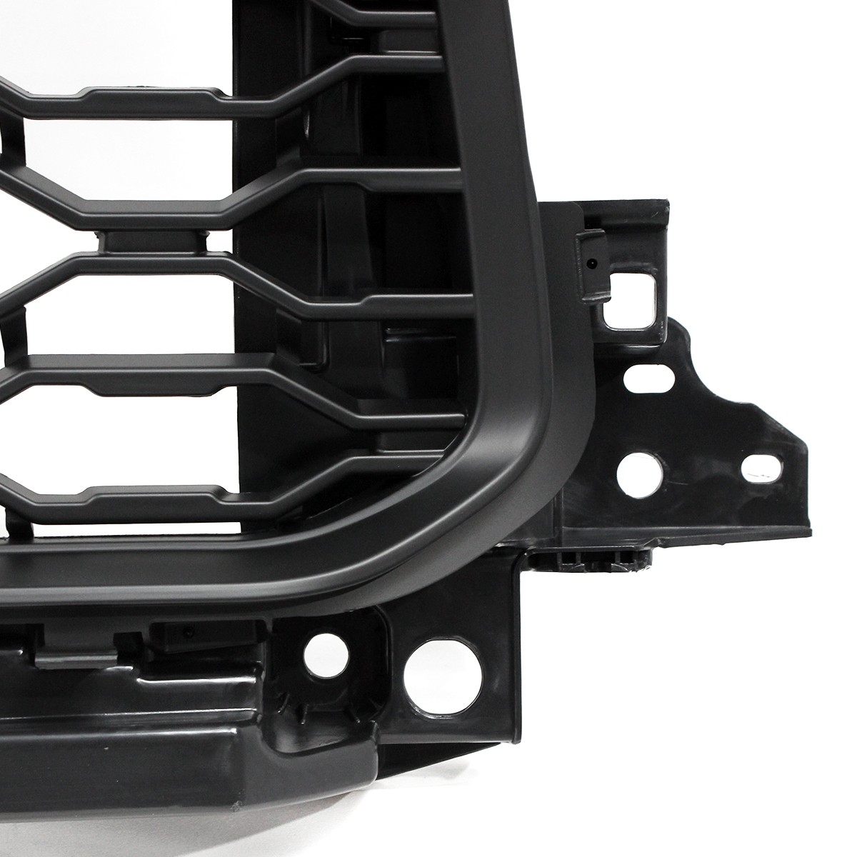For 2019-2024 Ram 2500 3500 Front Upper Grille Bright White & Black 68443167AA