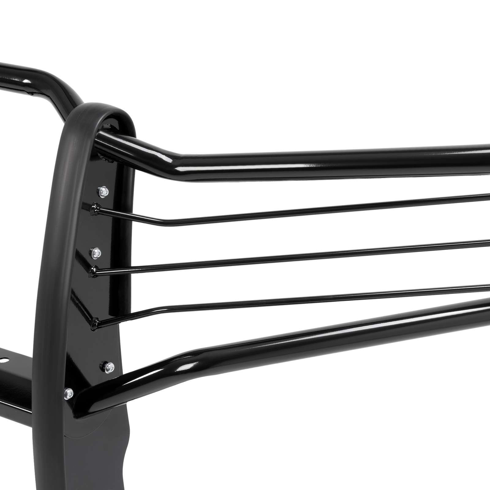 Black Front Bumper Brush Grille Guard Bull Bar For Toyota Sequoia Tundra 2007-22