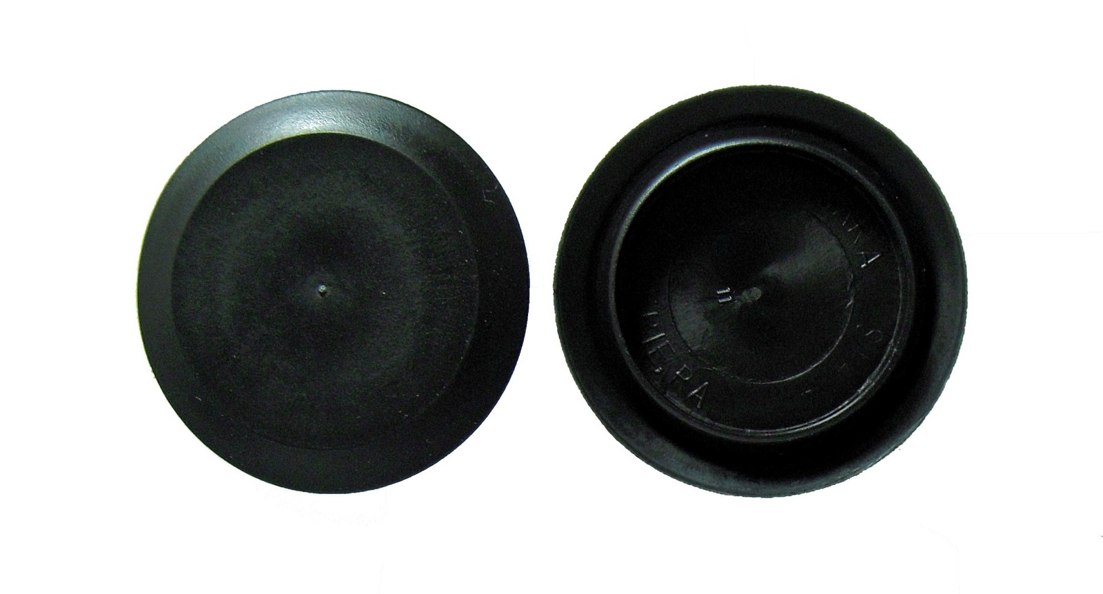 1-3/4″ Flush Mount Black Plastic Body Sheet Metal Hole Plugs Qty 10 1.75 Inch