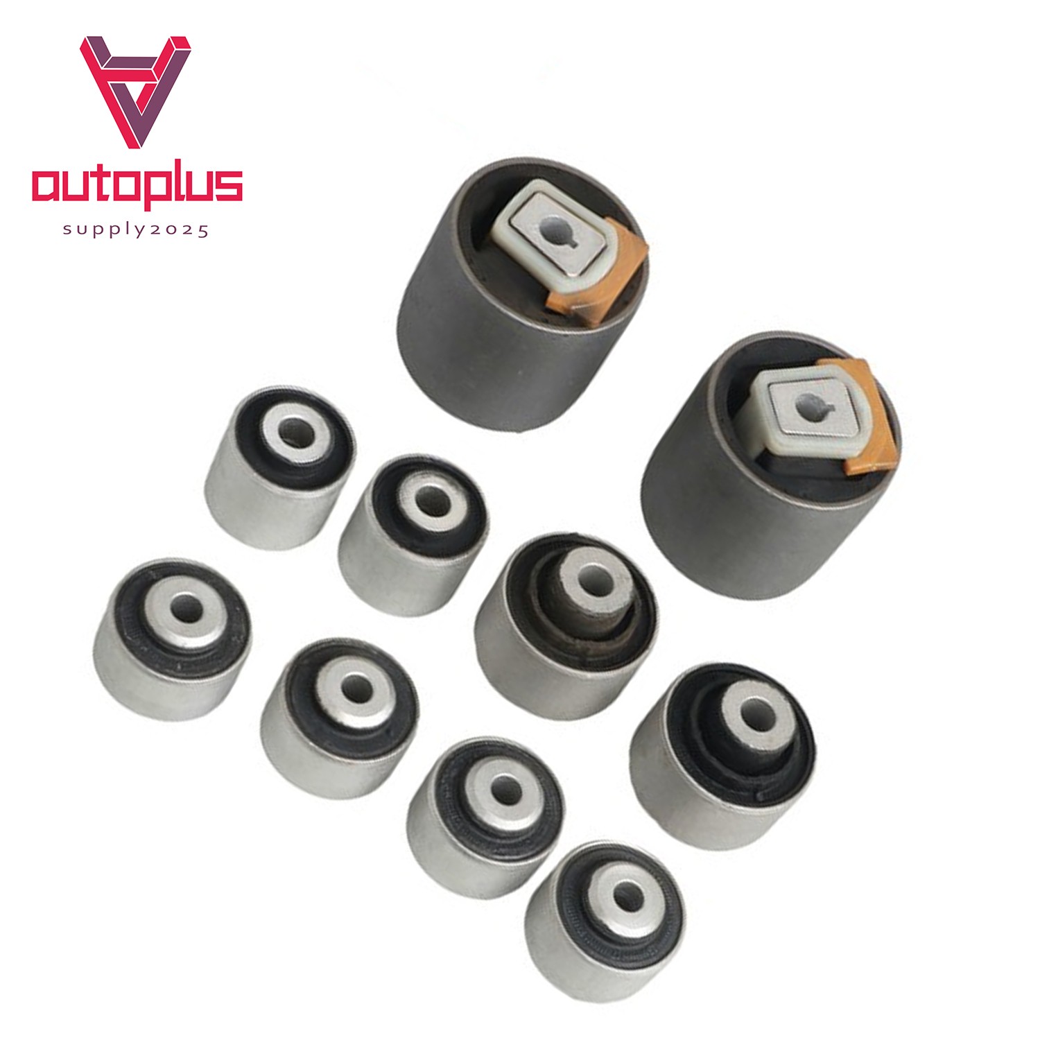 Lower Upper Forward Rearward Control Arm Bushings for 14-19 Bentley Flying Spur