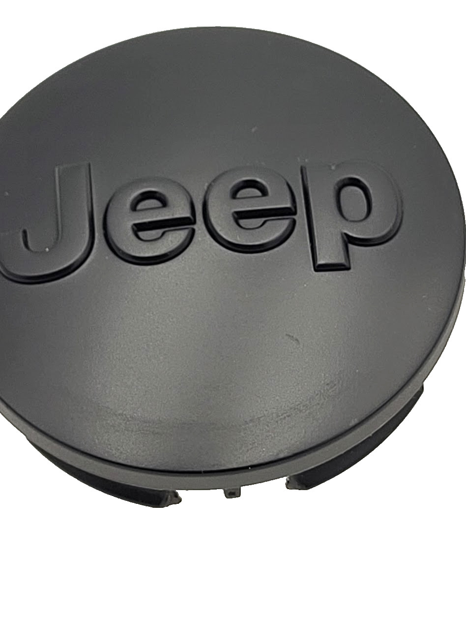 OEM Jeep 2.5″ Matte Black Center Cap – Minor Mark- 1LB77TRMAC/1LB77RXFAC