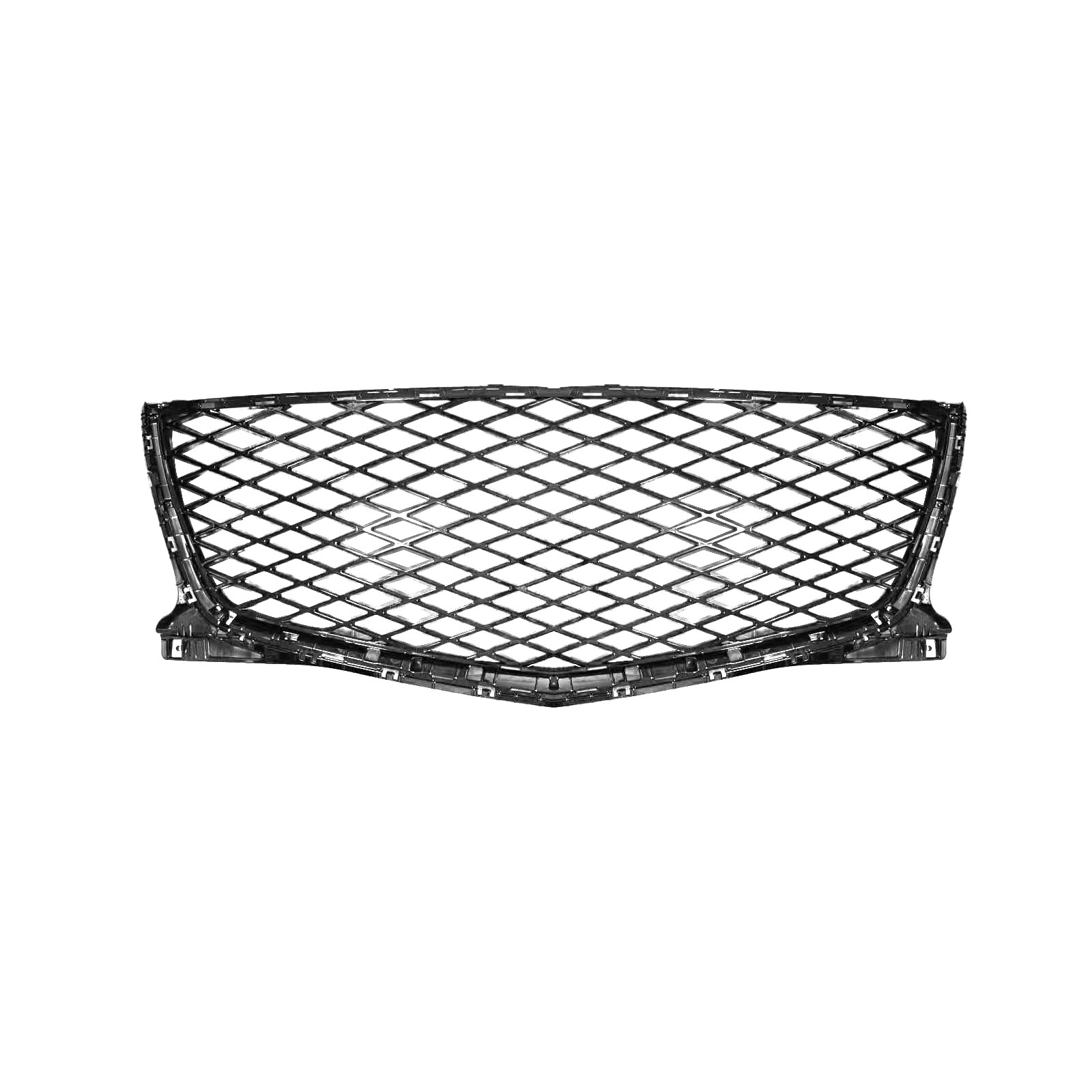 New Black ABS Plastic Front Bumper Upper Grille Fits 2021 2022 2023 Genesis GV80