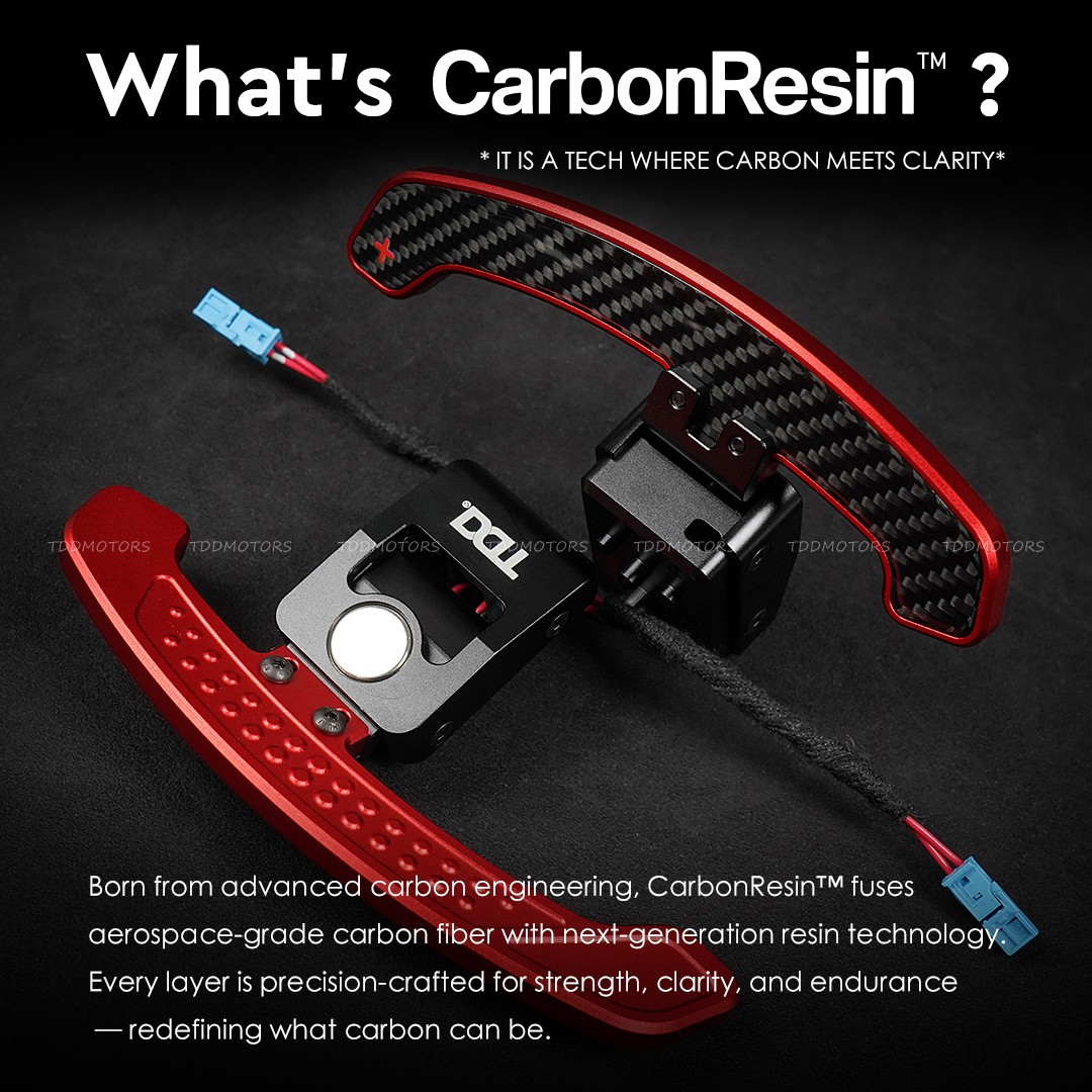 Glossy Carbon Fiber/Aluminum Alloy Paddle Shifter For Mercedes Benz A/B/C Class