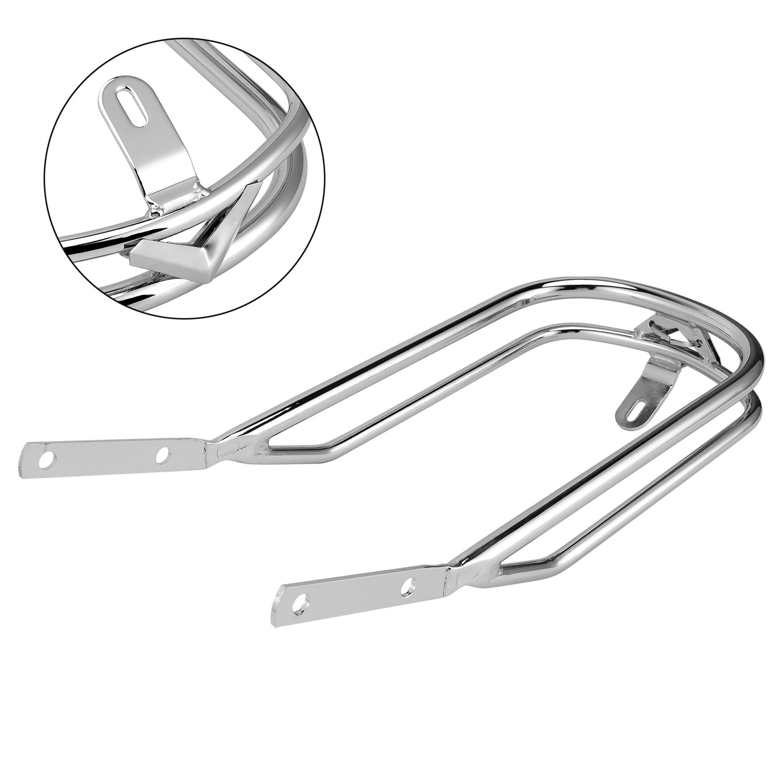 Front Fender Bumper Guard Bar For Halrey FLSTF EFI Softail Electra Glide FG CP