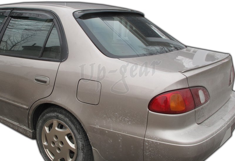 For Toyota Corolla LE CE VE JDM Plastic Roof Window Deflector Visor Spoiler