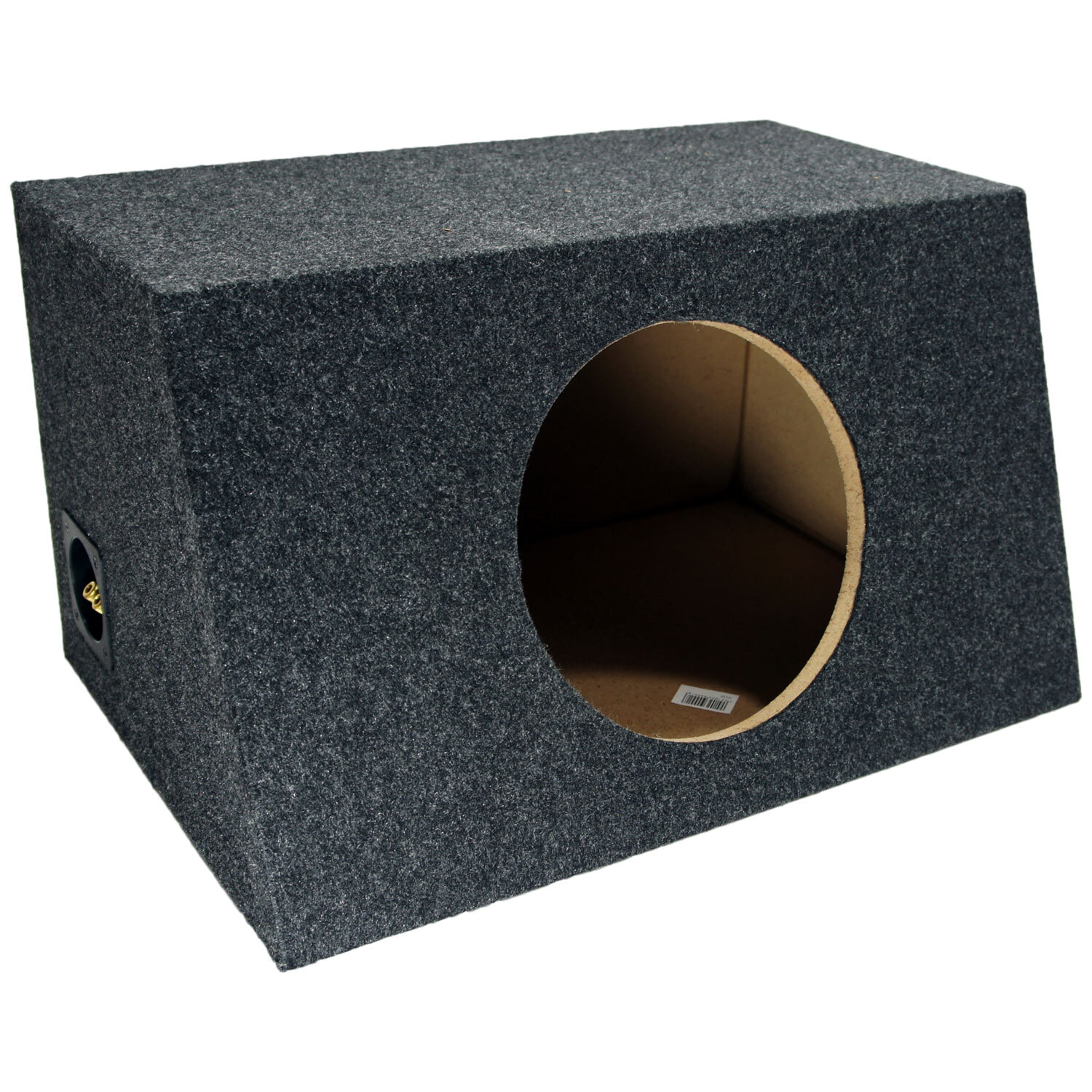 Car Audio Single 10″ Sealed Subwoofer Salnted Hatchback Stereo Sub Box Enclosure