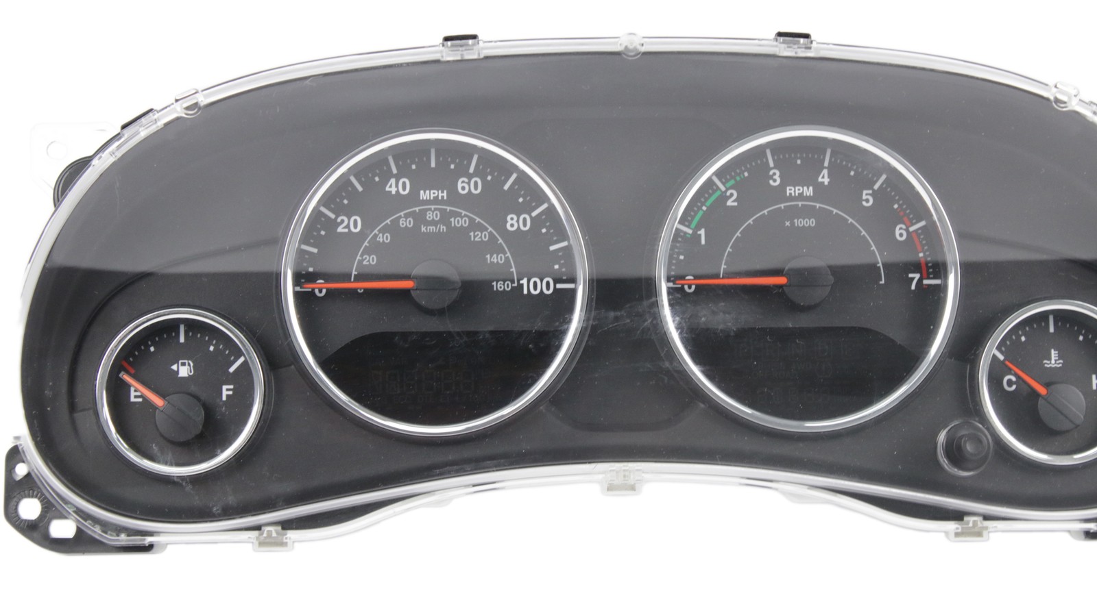 2011 Jeep Wrangler Speedometer Instrument Gauge Cluster Assembly Part 68060701AC