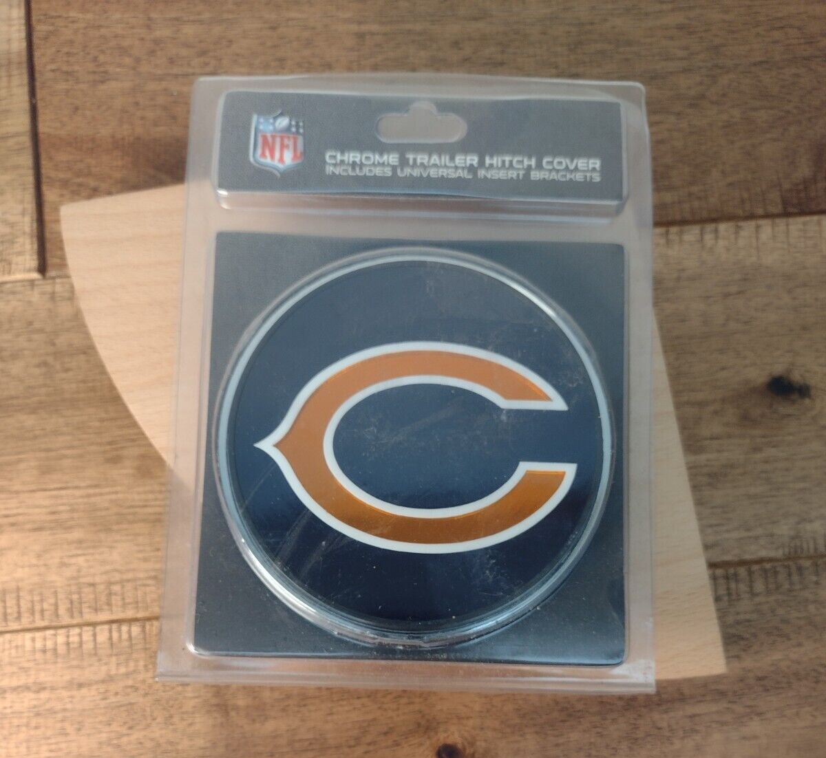 Chicago Bears – Laser Cut Metal Trailer Hitch Cover – NFL – Truck Hitch Cover