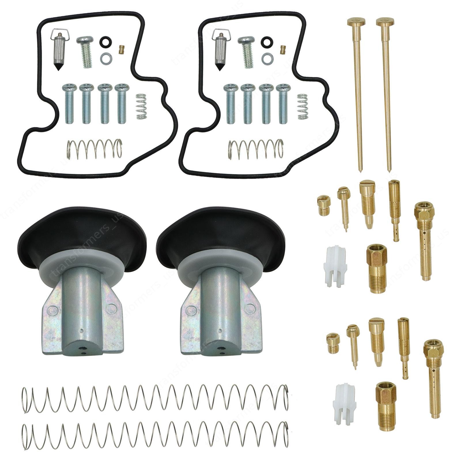 2x Carburetor Repair Rebuild Kit For Kawasaki Prairie Brute Force650 KVF650