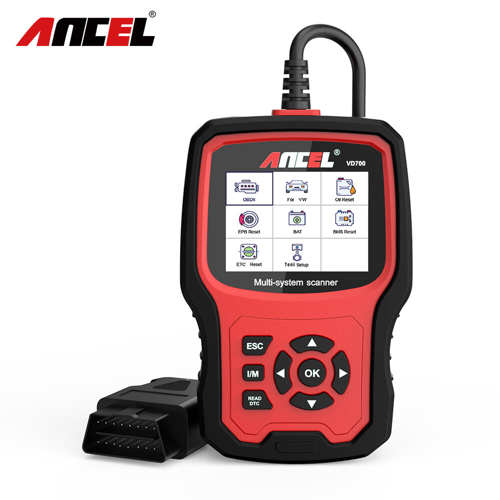 ANCEL VD700-US Car Diagnostic Tool Scanner Fit FOR AUDI SEAT SKODA VAG Bentley