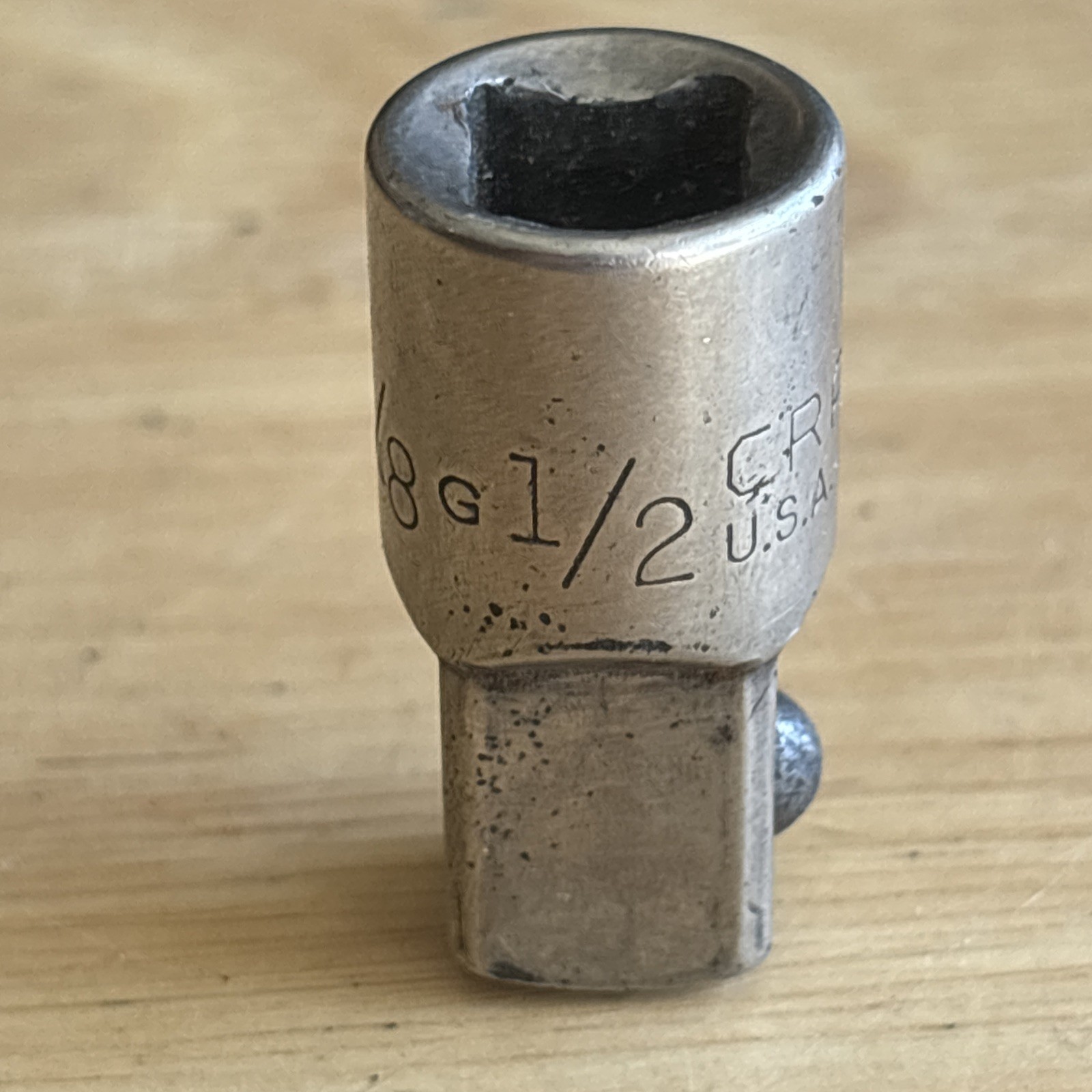 Craftsman 3/8″ Female Drive to 1/2″ Male Drive Socket Adapter G Series 4258 USA