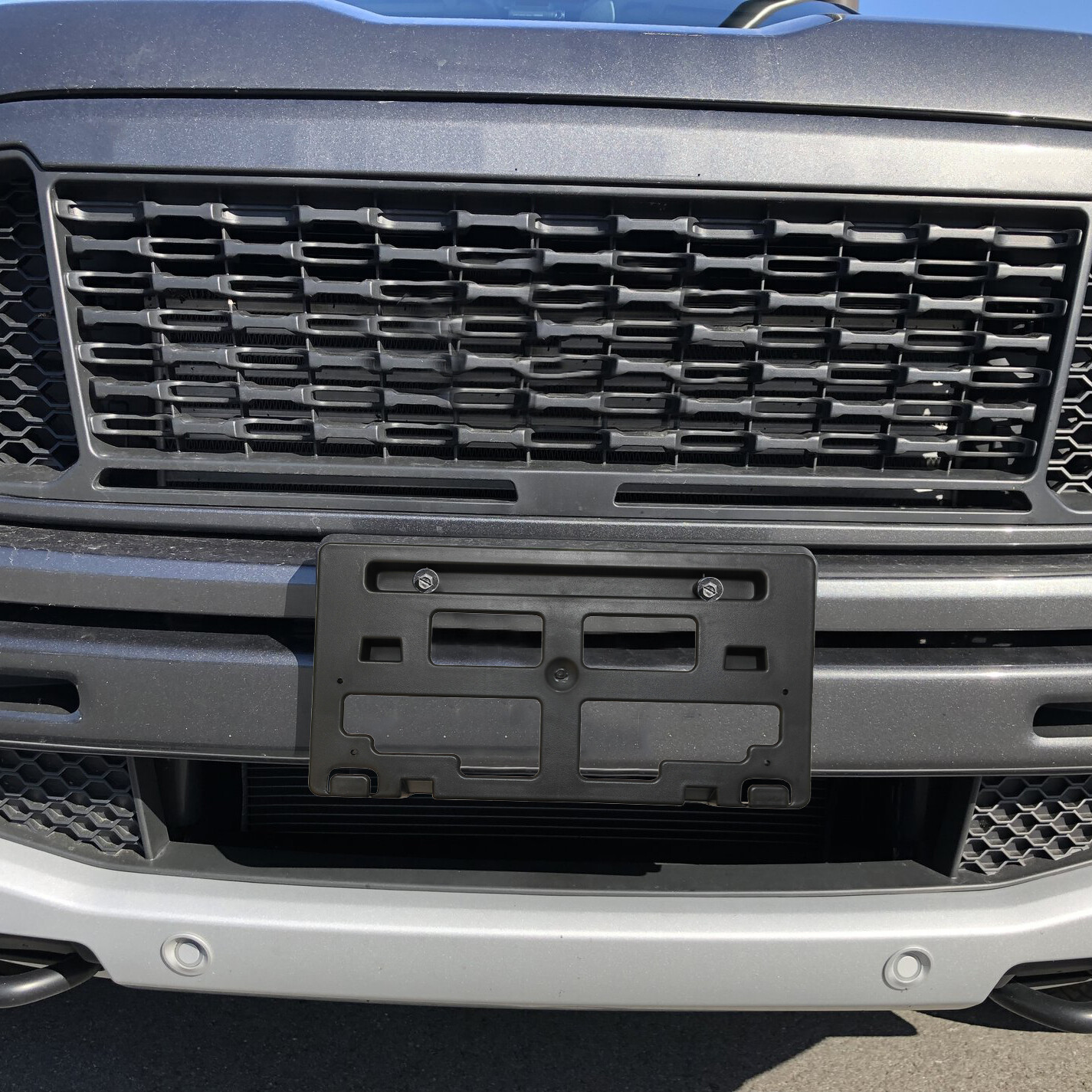 Front License Plate Bracket Holder Frame For Ford Ranger 2019 -22 KB3Z17A385A