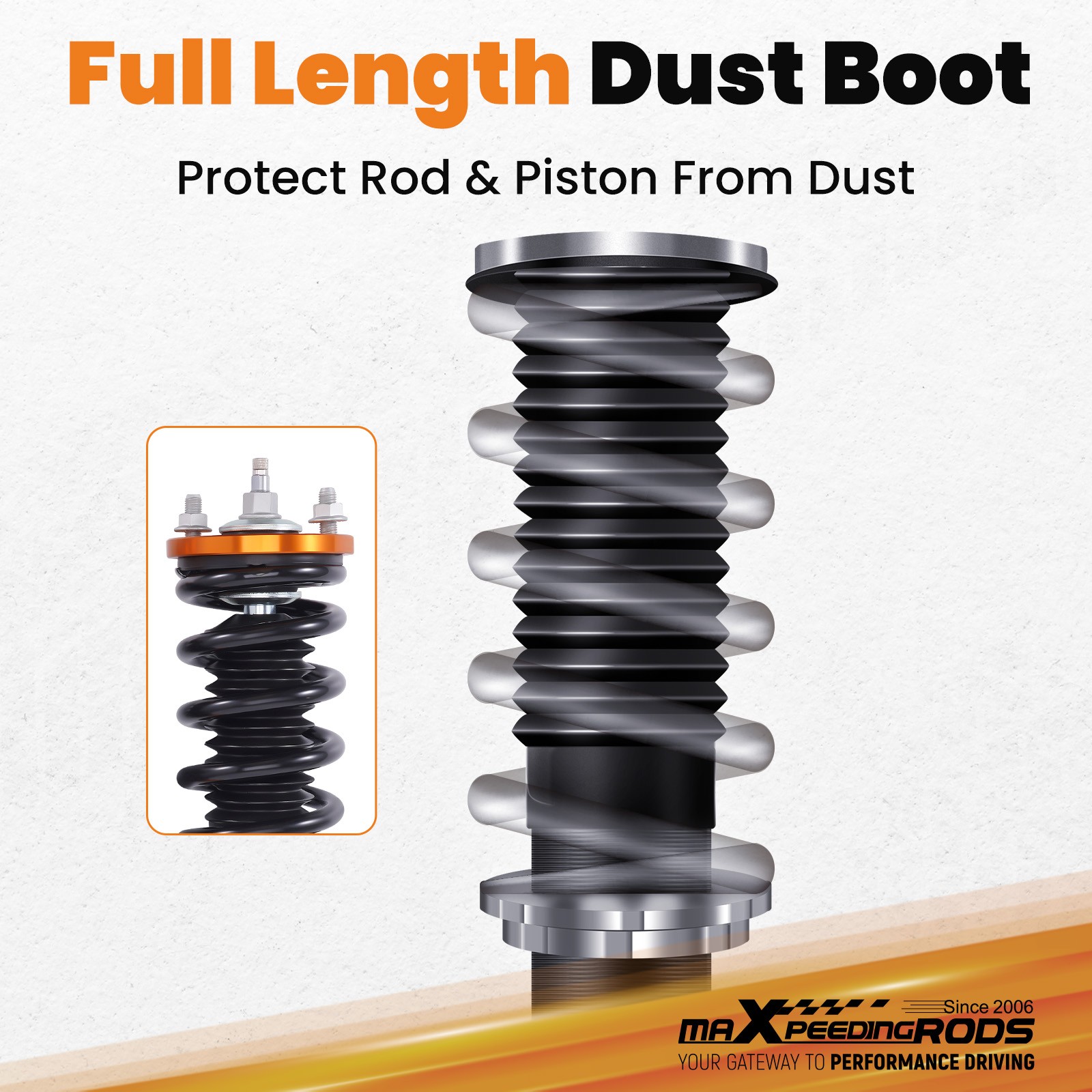 MaXpeedingrods 24 Way Damper Coilovers Lowering Kit for HONDA CRV 97-01