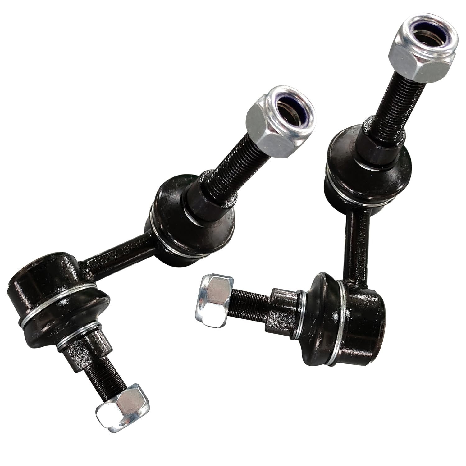 Front Upper Control Arms Ball Joints Tie Rods Sway Bar Link for Infiniti M35 M45