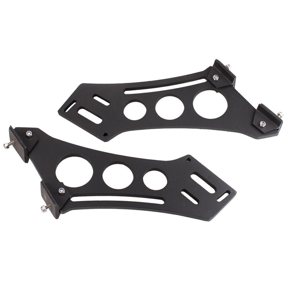 10″Style Spoiler Mount Brackets Universal Car CNC Rear Wing Trunk Stand