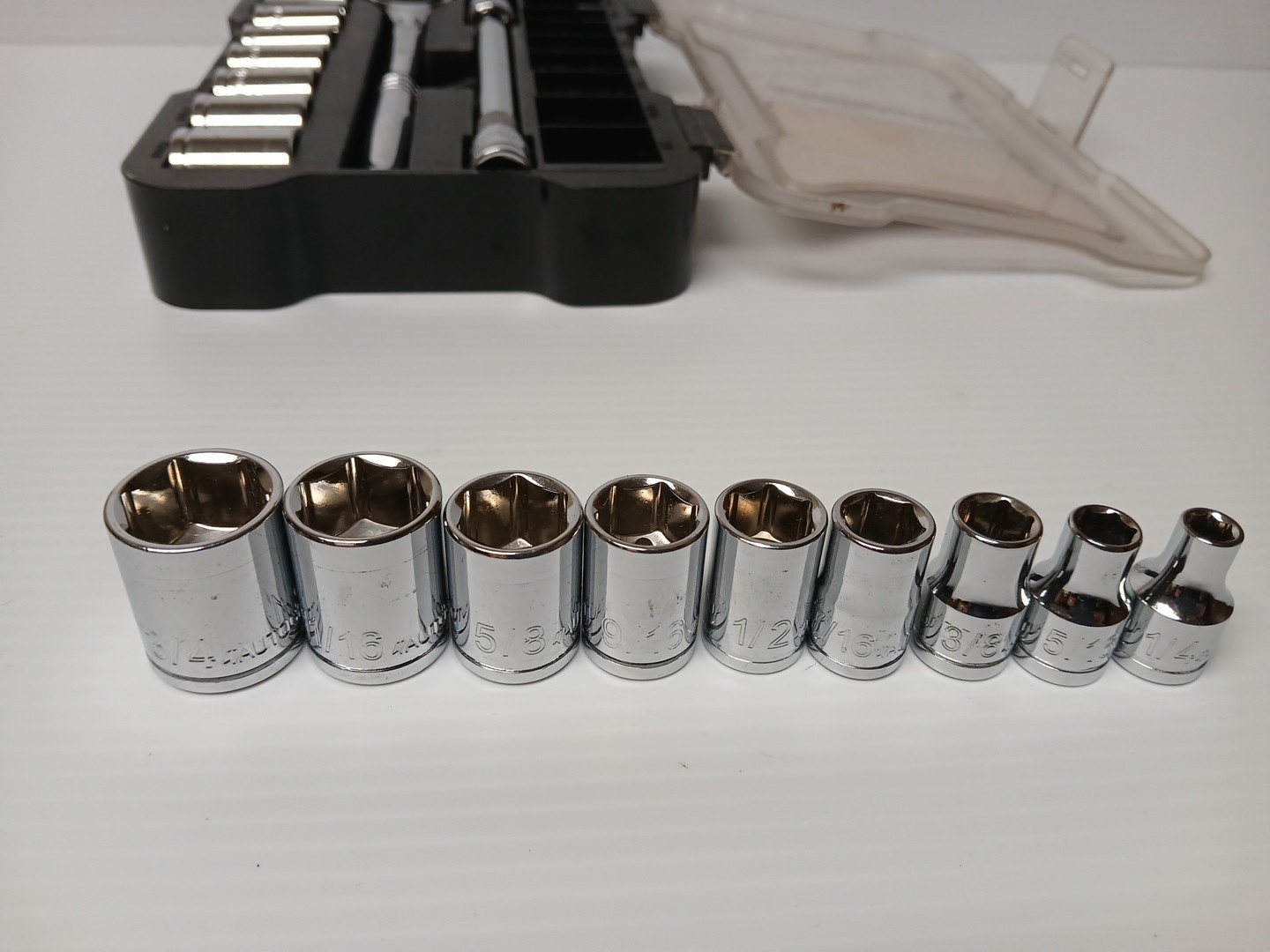 Autocraft Ratchet Socket Set AC332 3/8″ Drive 21pc Complete Set