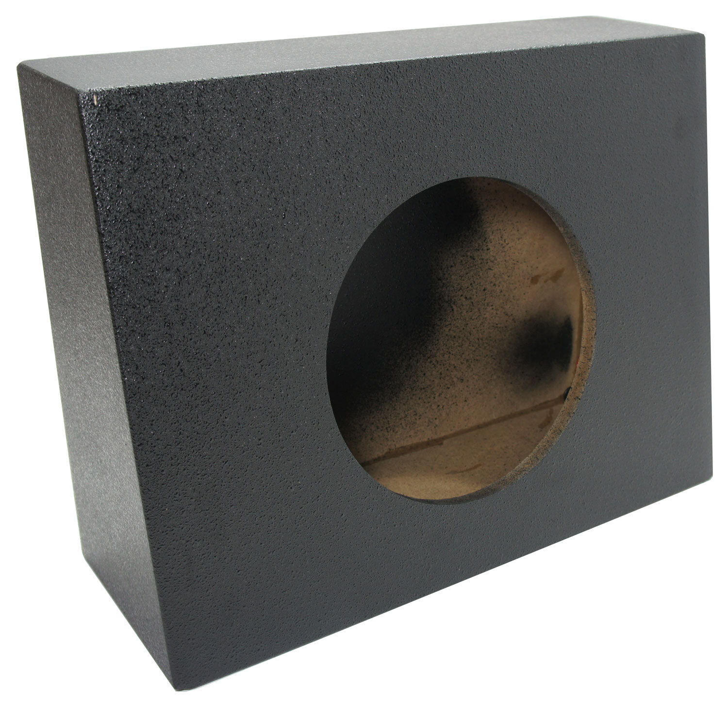 Universal Regular Standard Truck Cab Single 10″ Sub Box Enclosure – Rhino Coated