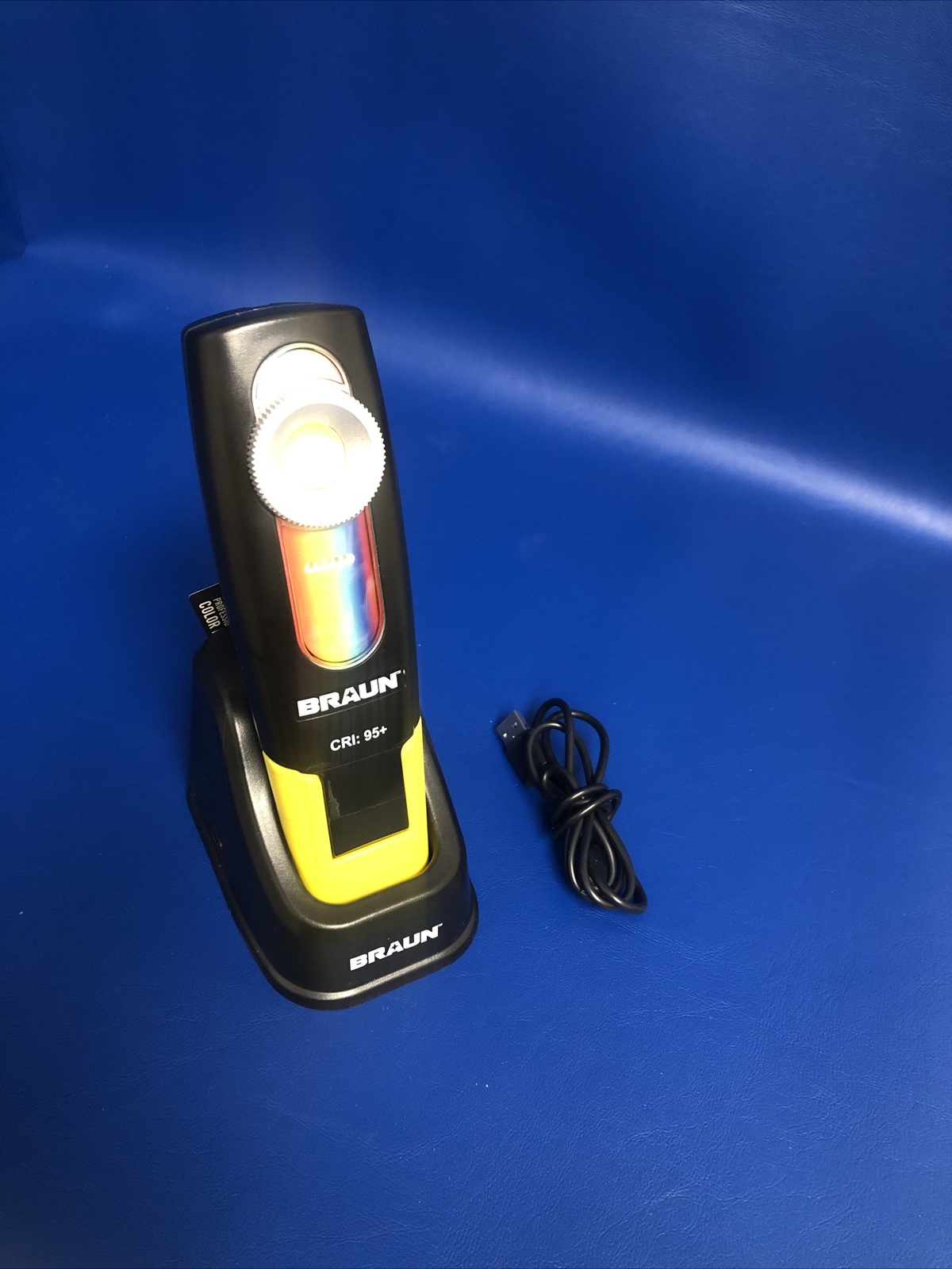 NICE LUMEN PROFESSIONAL LED COLOR MATCH INSPECTION LIGHT RECHARGEABLE CRI 95+