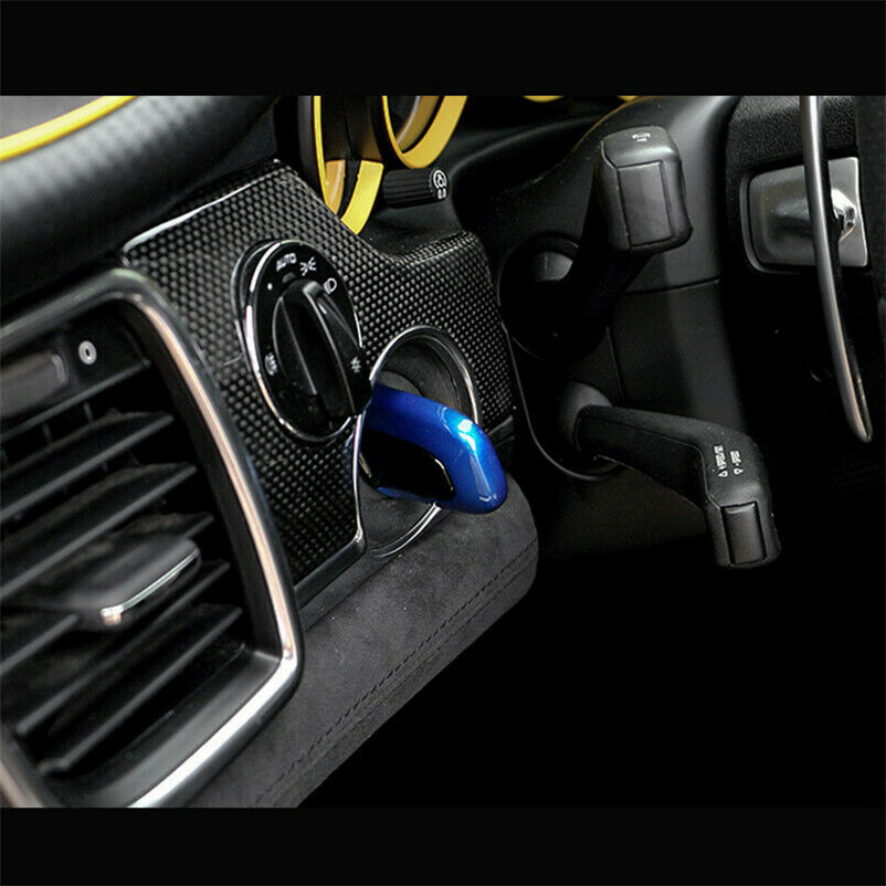 Replacement ABS One Button Start Passive Car Key Cover Case For Porsche Macan
