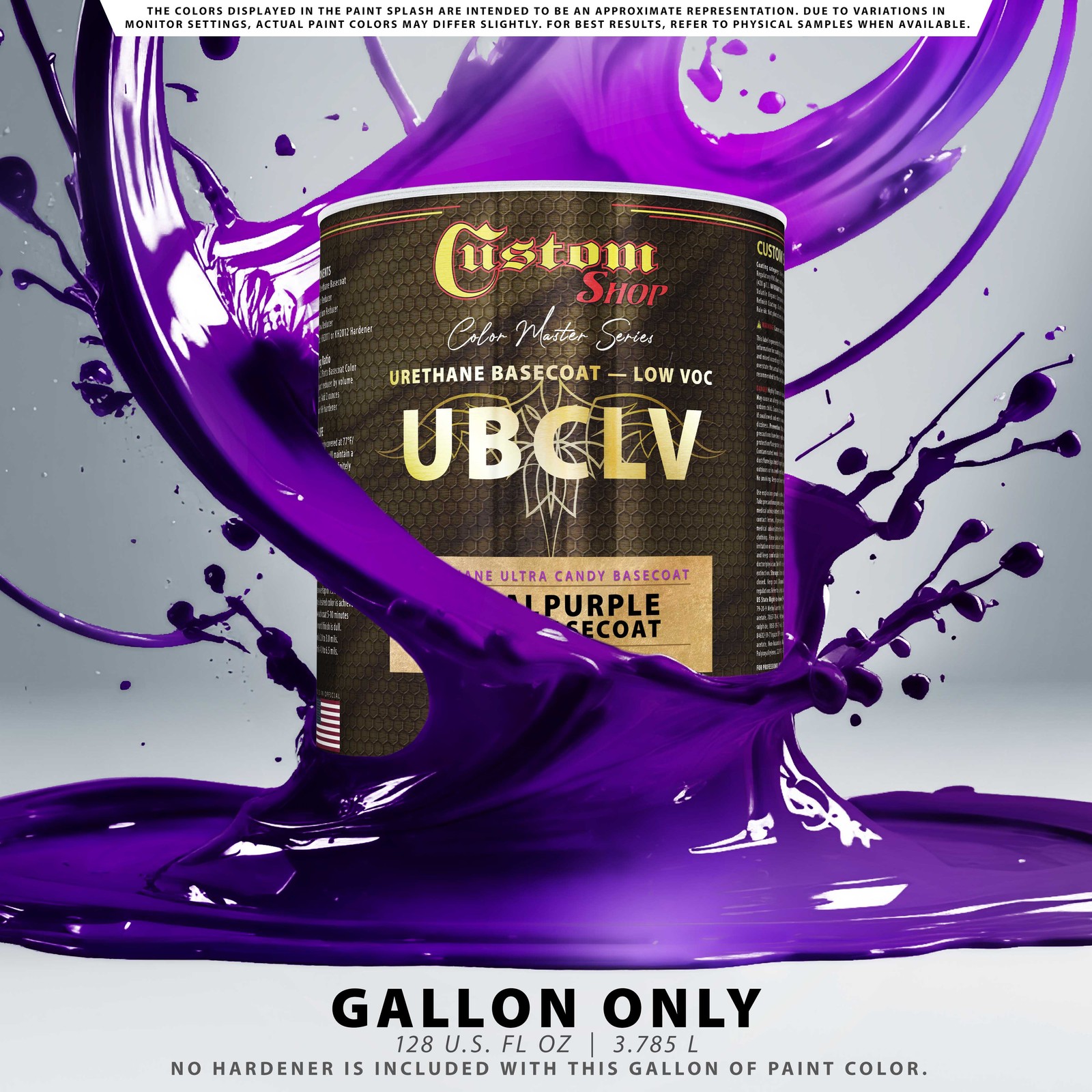 Urethane Ultra Candy Basecoat Automotive Paint – Royal Purple Candy – Gallon