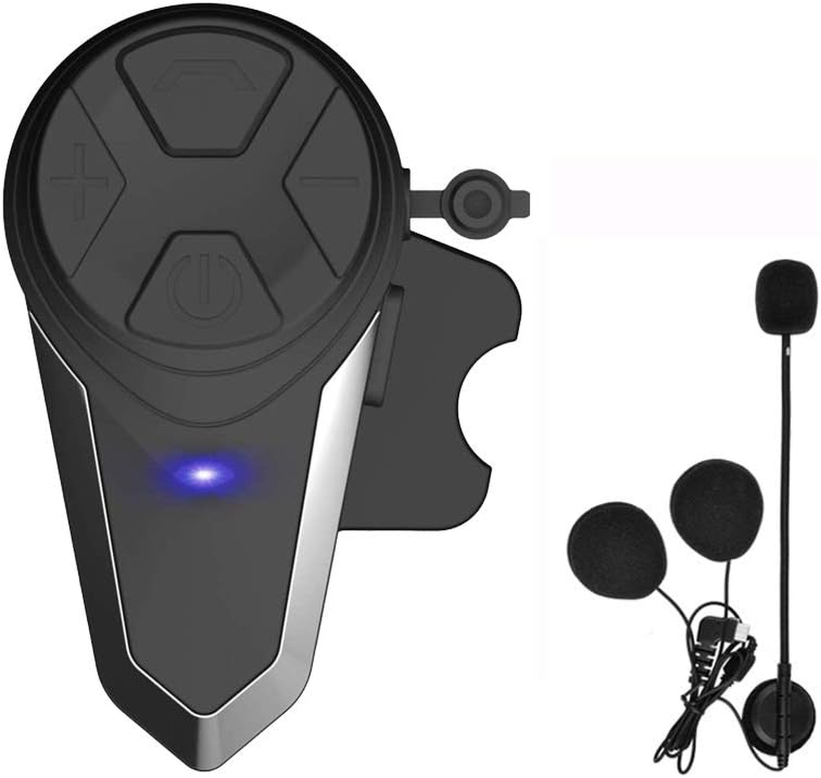 Motorcycle Bluetooth Headset with Noise Reduction Bluetooth 5.0 Helmet Intercom