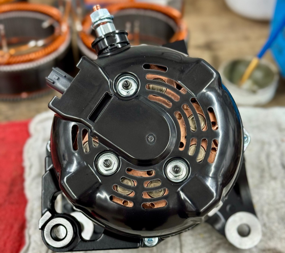 340 Amp Alt Wizard High Output Alternator 2007-2011 Jeep Wrangler JK 3.8L