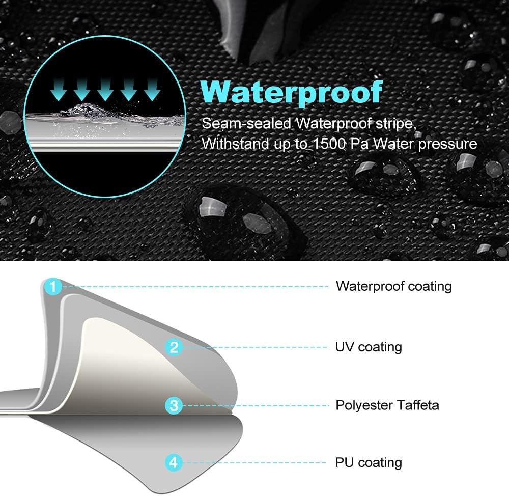 XXXL Waterproof ATV Cover 100 inch All Weather Rain Snow Dustproof UV Protection