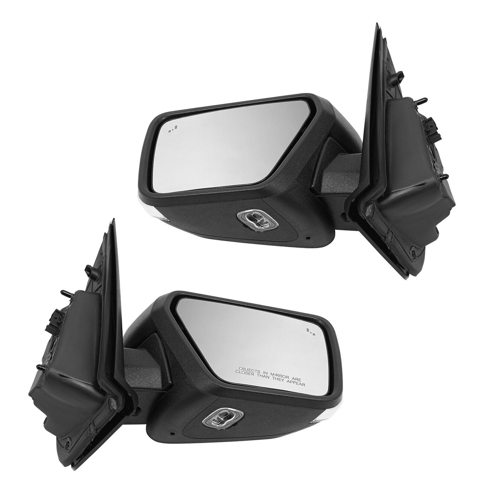 For 2021-2023 Ford F150 Mirrors Power Heated w/BSM Blind Spot Manual Fold LH&RH