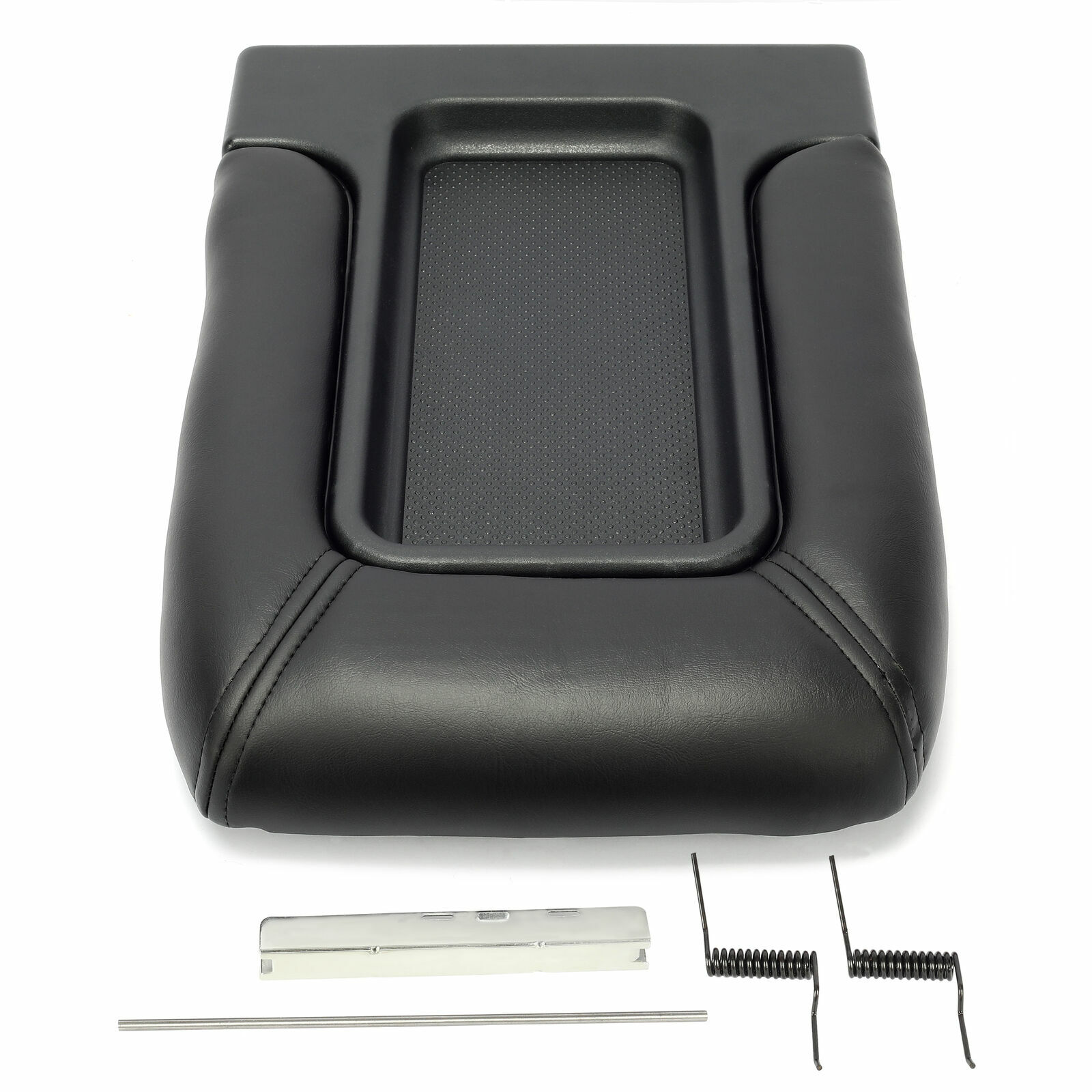 Center Console Fits 99-07 Chevy Silverado Lid Armrest Latch Black # 19127364