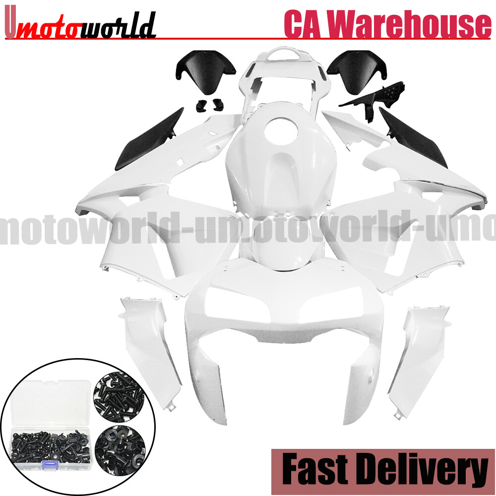 Fairing Kit +Bolts For Honda CBR600RR 2003 2004 ABS Injection Bodywork Unpainted