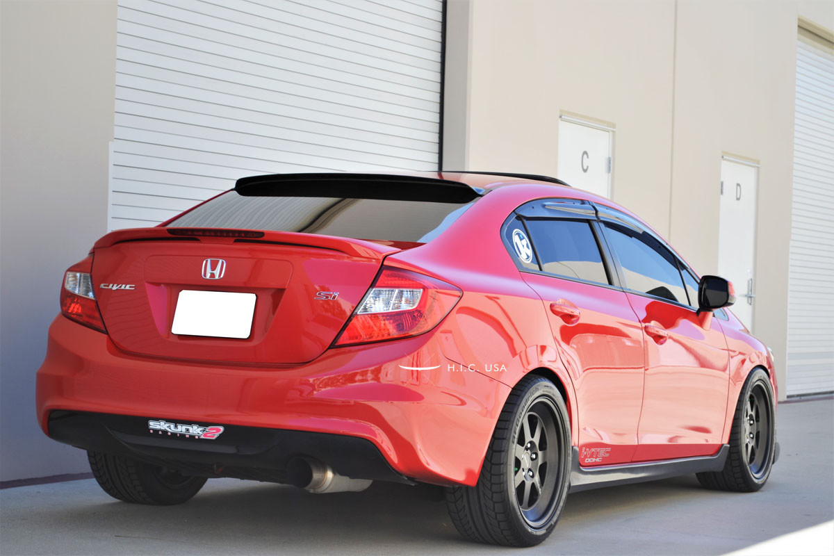 HIC USA 2012 to 2015 Civic 4dr vent shade window visor OEM injection quality