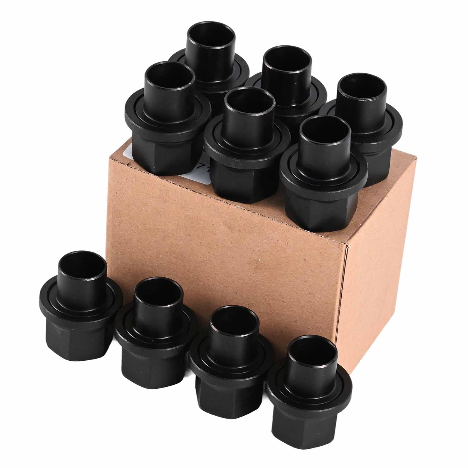 20 Pack 33mm M22x1.5 x 19mm Sleeve Wheel Lug Nuts M22-1.5x19mm Skirt Flange NEW