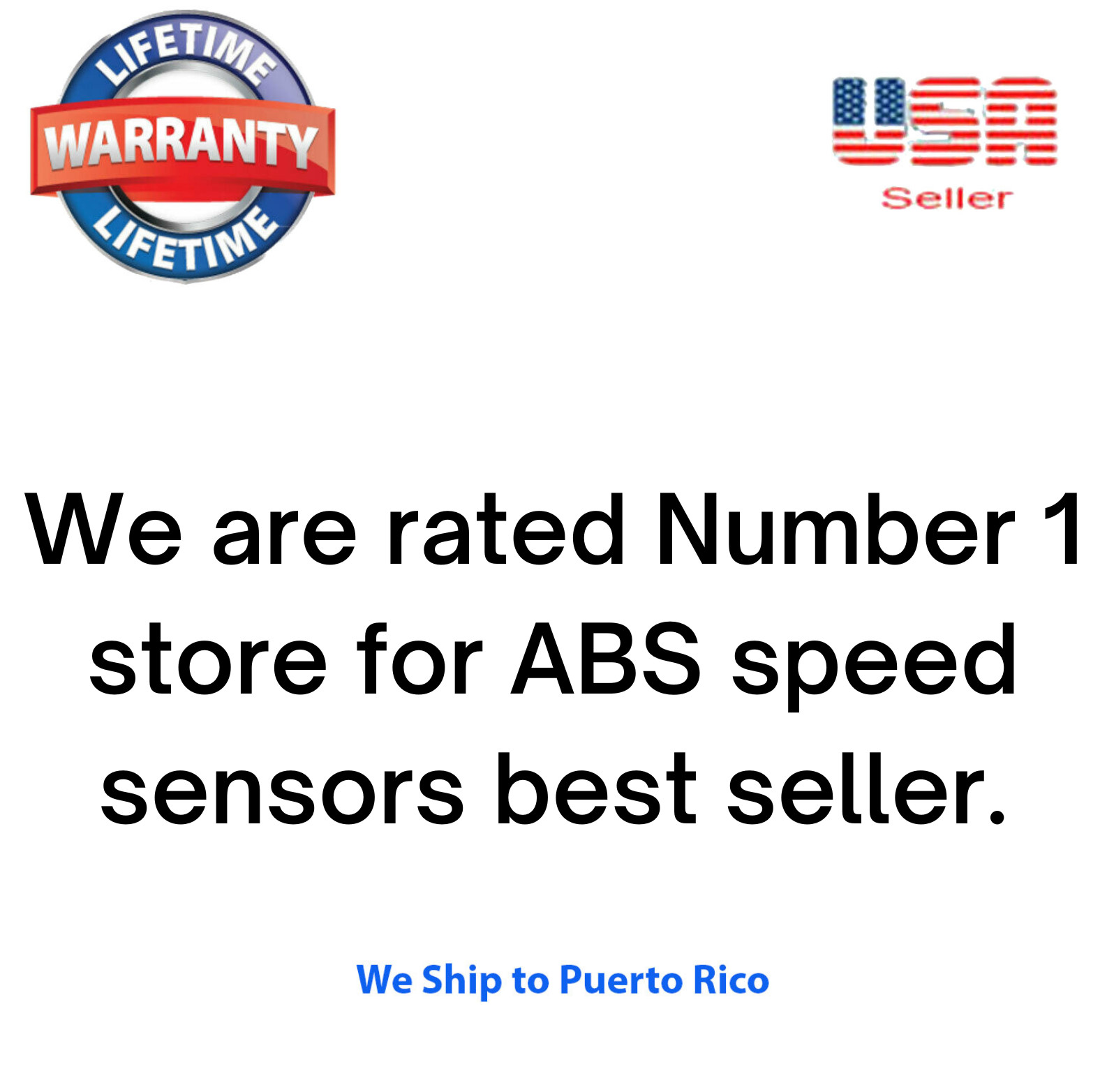 2 Kits ABS Wheel Speed Sensor Rear Left/Right Fits: Jeep Commader Grand Cherokee