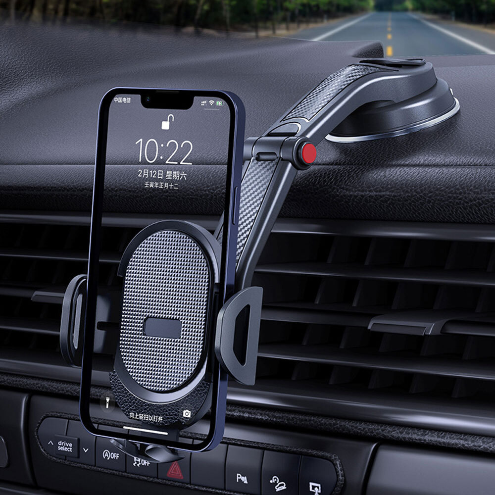 360° Car Mount Holder Stand Windshield Dashboard Universal For Mobile Phone GPS