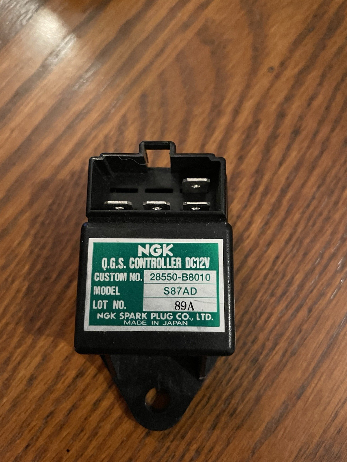 Kawasaki diesel relay for 2007 -2013 .NGK Q.G.S. CONTROLLER DC12V. Model S87AD