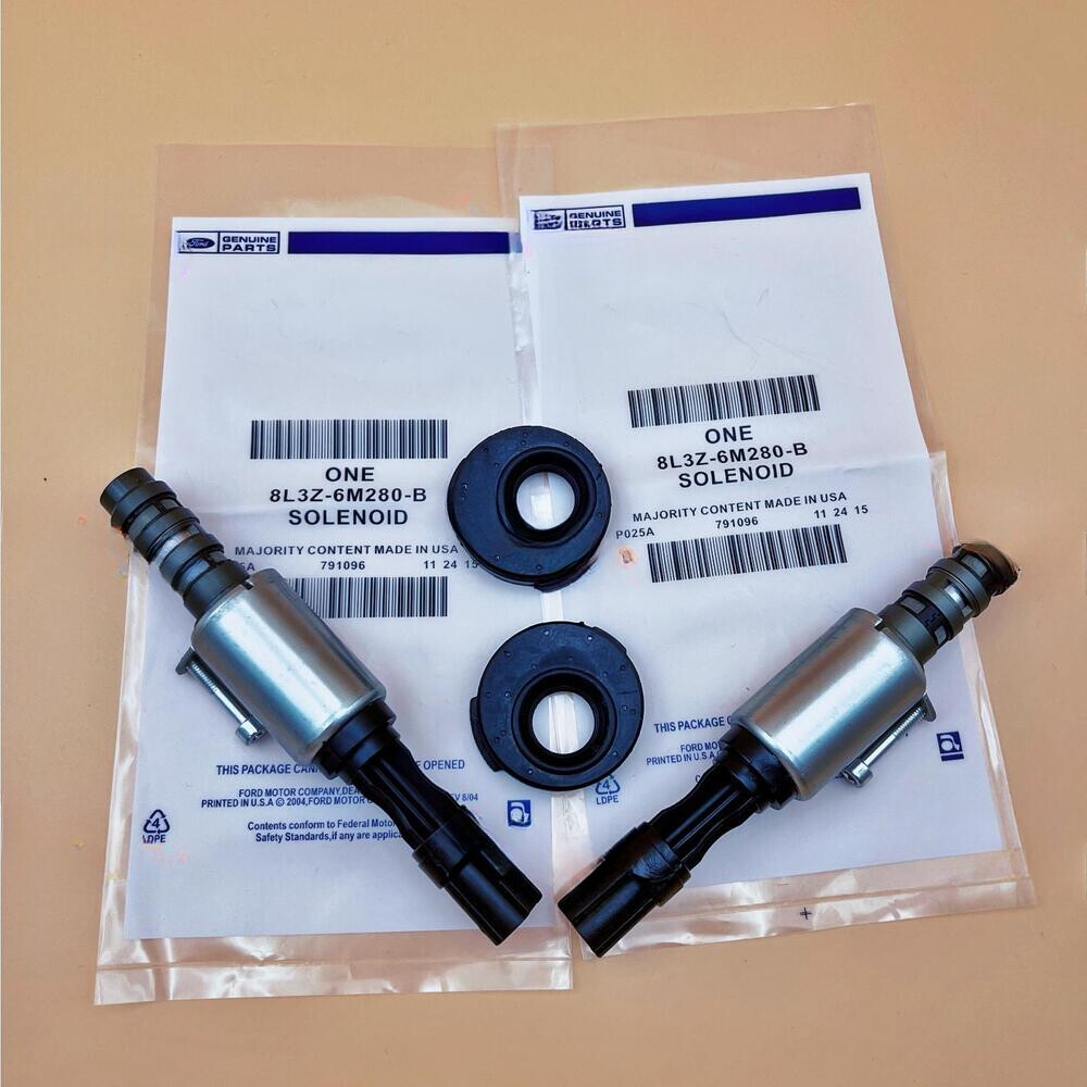 2PCS VCT Variable Valve Timing Solenoid For Ford Lincoln 4.6L 5.4L 8L3Z-6M280-B