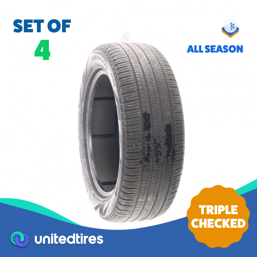 Set of (4) Used 255/55R20 Pirelli Scorpion Zero LR PNCS 110W – 5.5-6/32