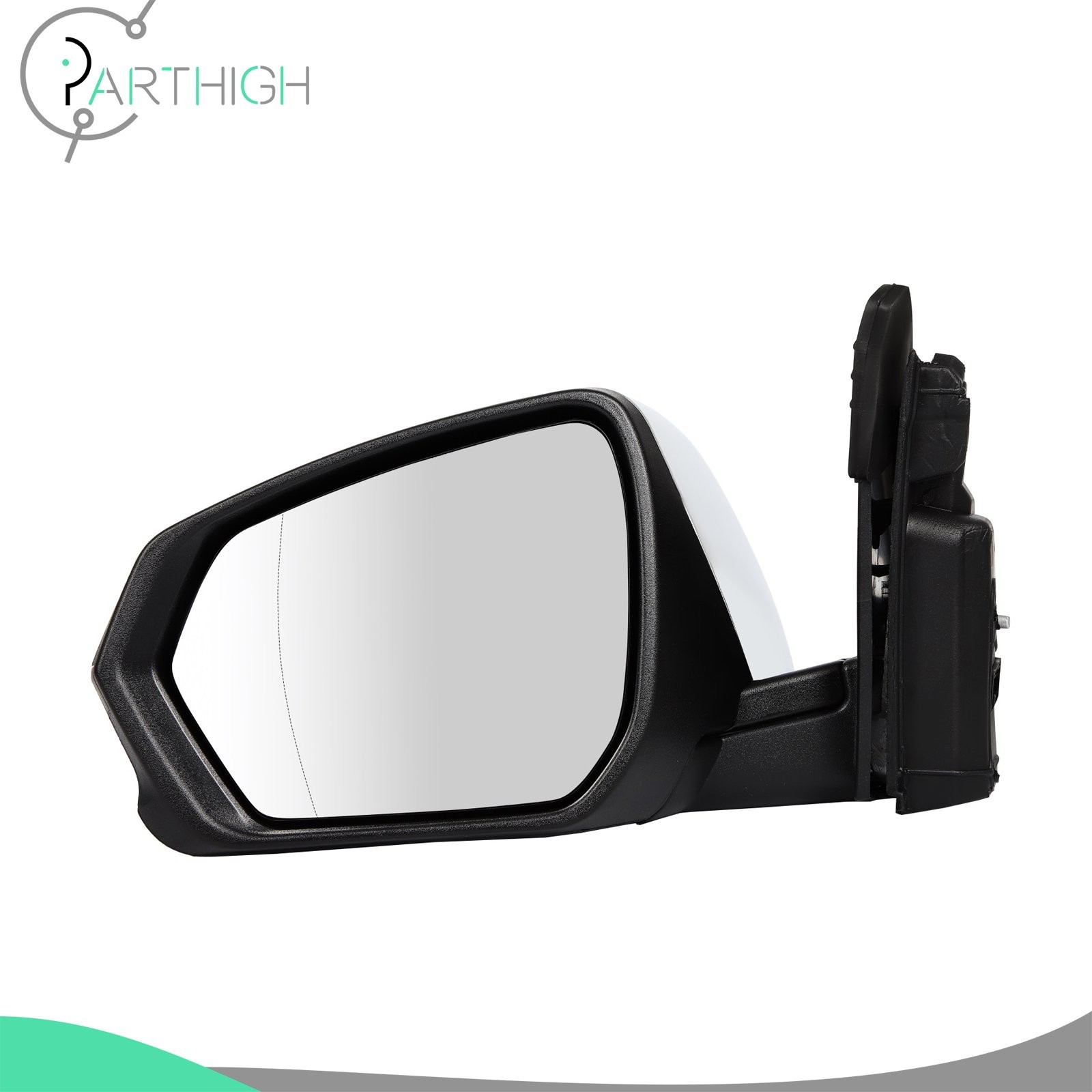 Manual Fold For 2018 2019-2021 Chevrolet Equinox Chrome Driver Left Side Mirror