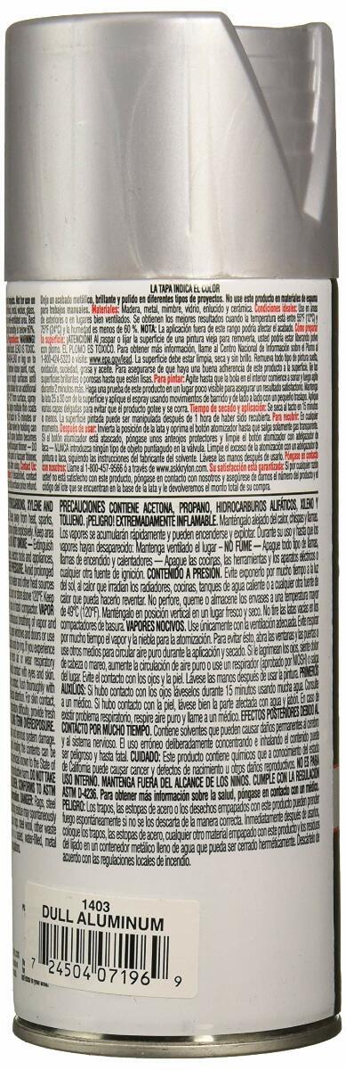 Krylon Metallic Paintull Aluminum