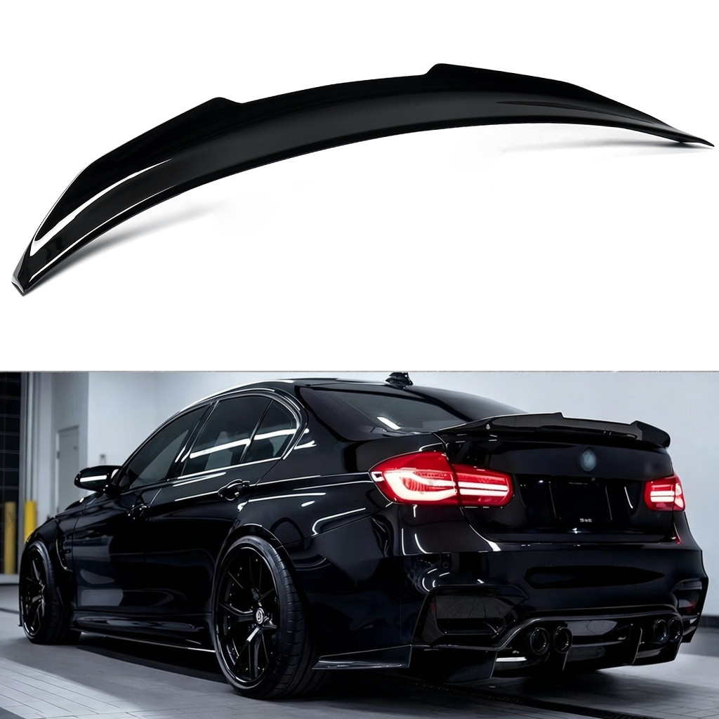 For Toyota Camry 2018-22 Glossy Black V2 Style Duckbill Rear Trunk Spoiler Wing