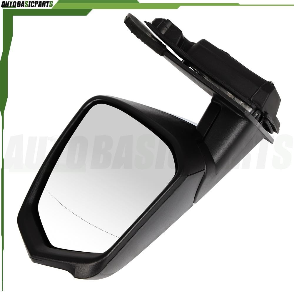 Driver Side Manual Fold Mirror For 2018-2022 Chevrolet Equinox Chrome Left