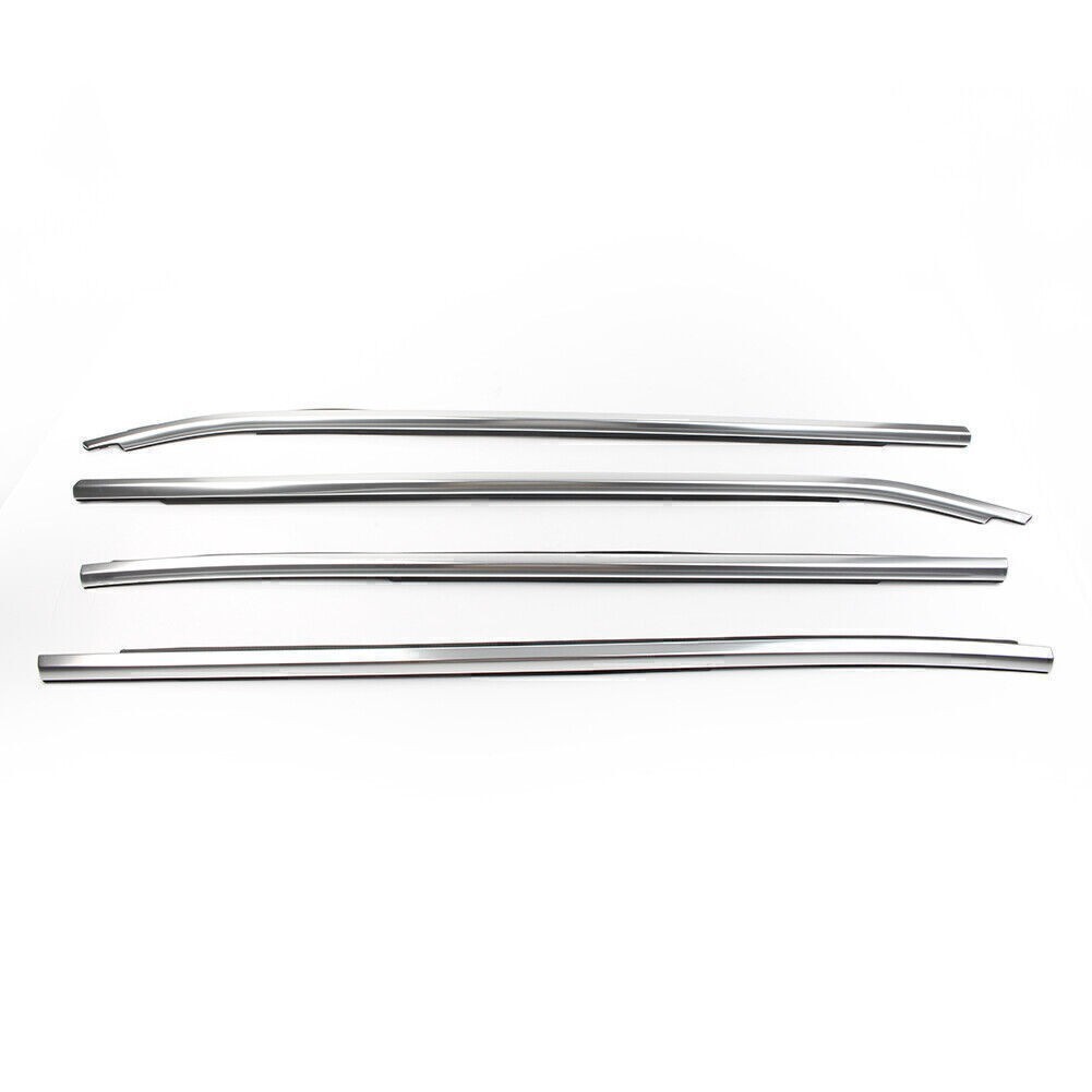 For BMW X3 2011-2017 16 15 4x Rubber Weatherstrip Window Moulding Trim Seal Belt