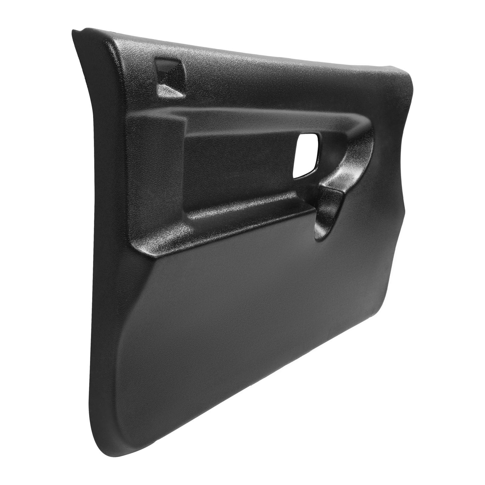 Front Inner Door Panels Pair Black ABS Plastic Replacement For BMW E36 coupe